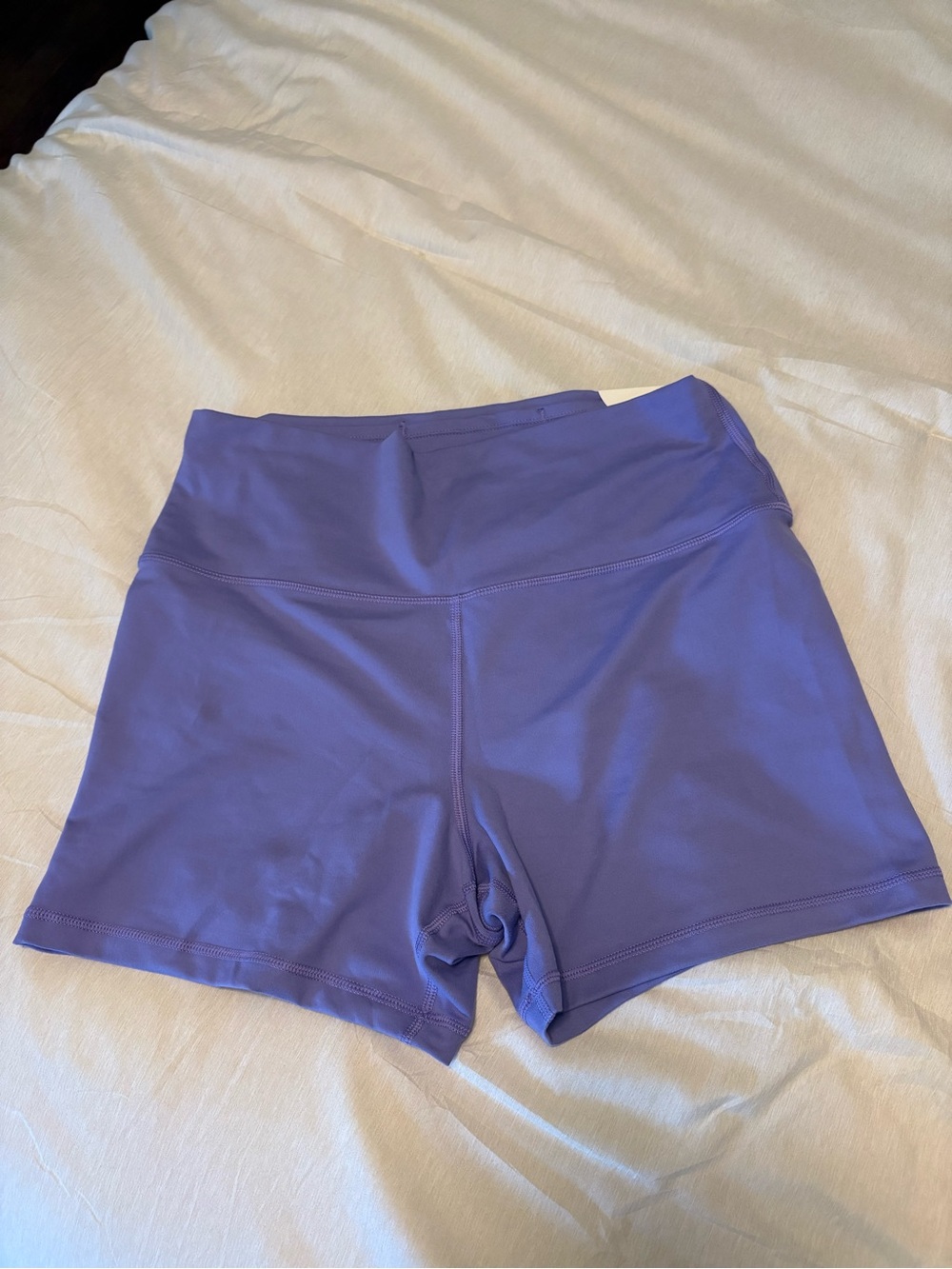 aerie offline High-Rise Bike Shorts in Lavender